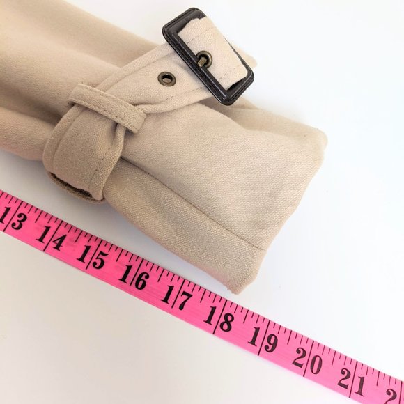 M60 Miss Sixty Elegant Classic Wool Coat with Cape Medium - Picture 10 of 14